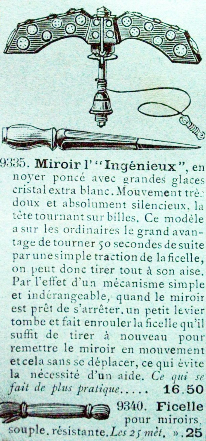 Catalogue Miroir l'Ingénieux