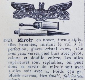 Miroir Aigle Ailes Battantes